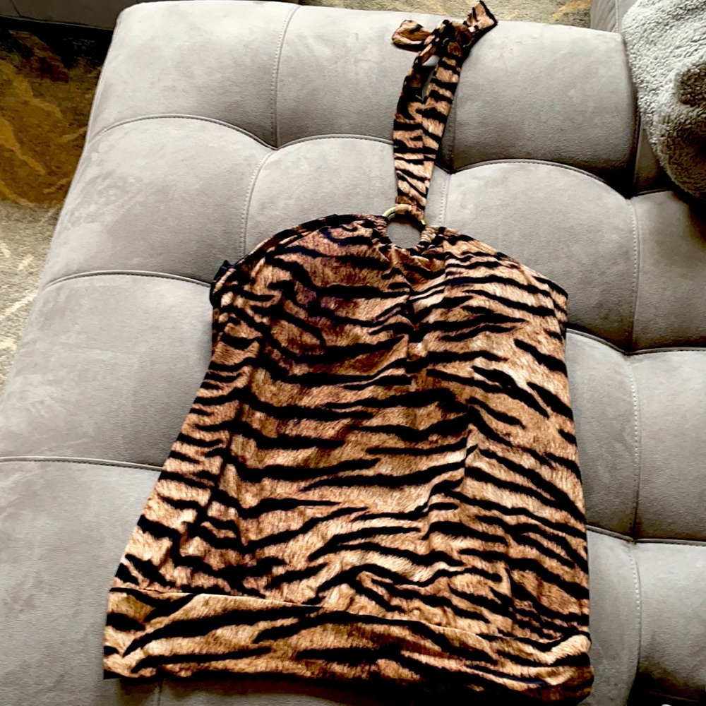 Michael Kors Beautiful leopard tankini top